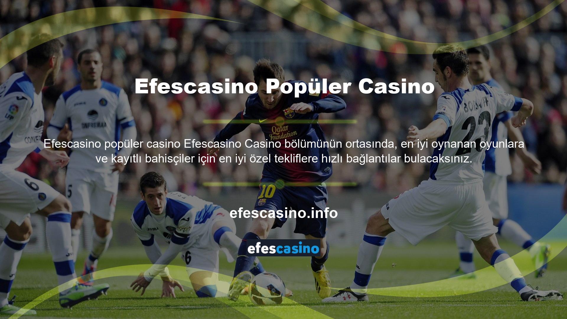 Efescasino Casino Yuva Oyunları