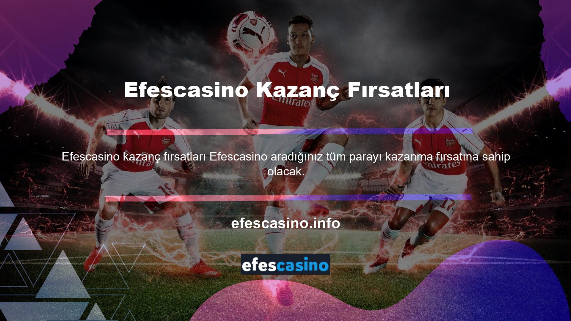 Efescasino bahis sitesi bilgi oranları güvenilir hizmetlerdir